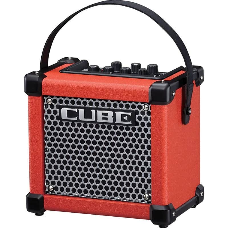 Roland マイクロキューブ Roland Micro Cube-R - Red | Sweetwater