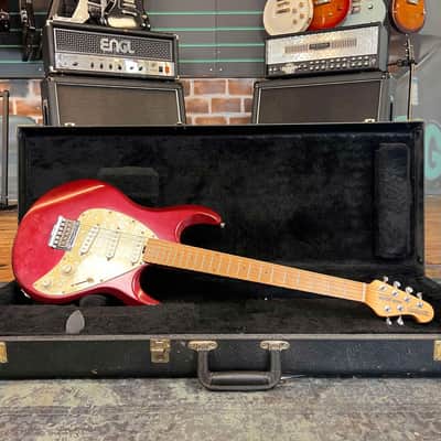 Music Man Silhouette Special Candy Apple Red 1996 Refinished