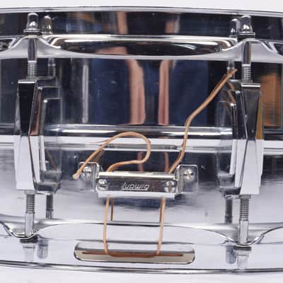 LUDWIG 70s LM400 945660 SUPRAPHONIC SNARE DRUM-14" x 5" image 9