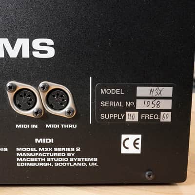 Macbeth Studio Systems M3X Analog Synthesizer Midi image 5
