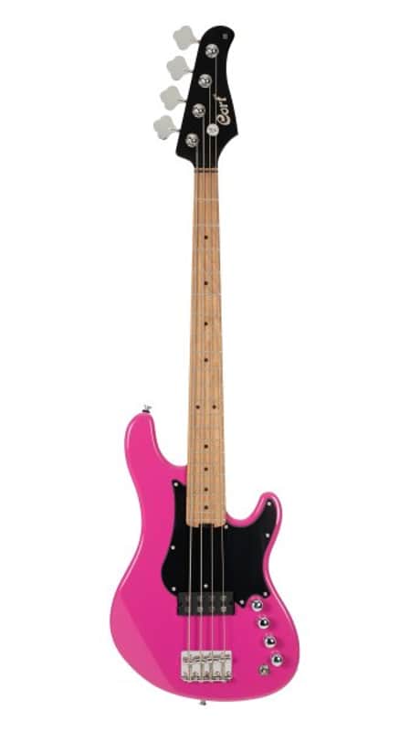 Cort GB Short Scale Bass Guitar w/Gig-bag. Fandango Purple image 1