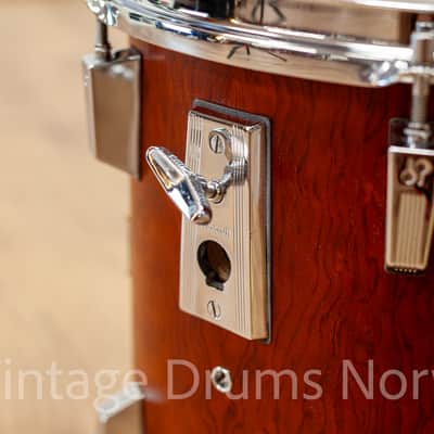 Signature African Bubinga Heavy HLT 13 – 13x13 Rack Tom – 1980s image 2
