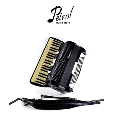 Vintage Top German Made LMM Accordion Hohner Verdi III M - 120 bass, 12 switches + Original Hard Case & Straps image 19