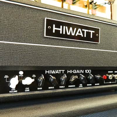 Hiwatt Hi-Gain 100 SER 2015 black image 2