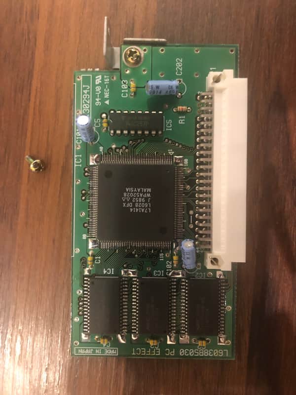 Rare Akai EB16 multi FX Board MPC2000XL MPC2000 S2000/3000XL etc imagen 1