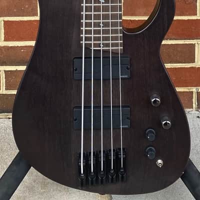 Caparison Brocken 5-Bass, Trans Black Matte, Fishman Fluence Pickups, Caparison Gig Bag image 2