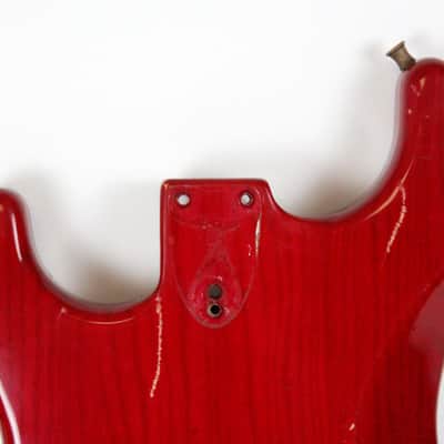 RARE 1979 Vintage Fender Stratocaster ~Killer RELIC~ Factory Wine Red Ash BODY Strat USA 1970s CBS Era image 5