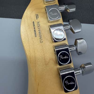 Custom Painted Fender Mex Partscaster Telecaster with unique paint job Estate Guitar Sale! image 10