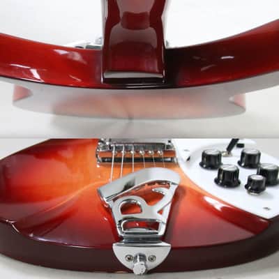 1989 Rickenbacker Model 350 FireGlo Semi Hollow Electric Guitar CLEAN! MUST SEE image 16
