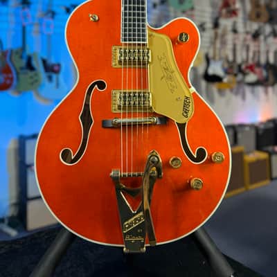 USED Gretsch G6120T Chet Atkins - Orange Stain, w Gretsch Case, Free Ship, Clean image 11