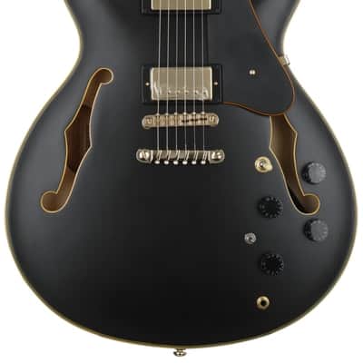 Ibanez John Scofield Signature JSM20 - Black Low Gloss image 2
