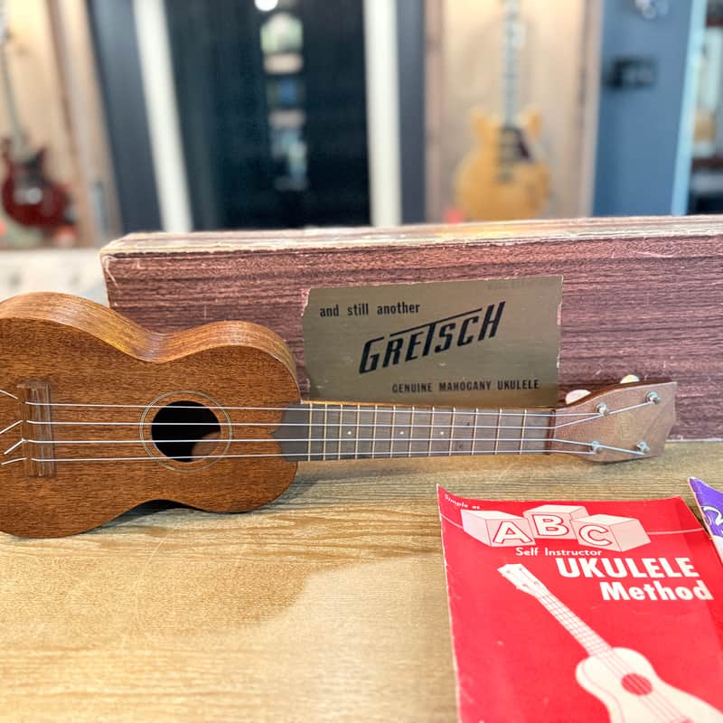 1940,S Gretsch Soprano Ukulele Solid Mahogany