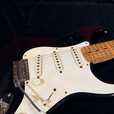 1959 Fender Stratocaster Black Refin SN 36677 image 12