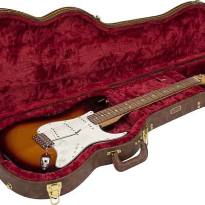 Fender Stratocaster/Telecaster Poodle Case Brown image 4
