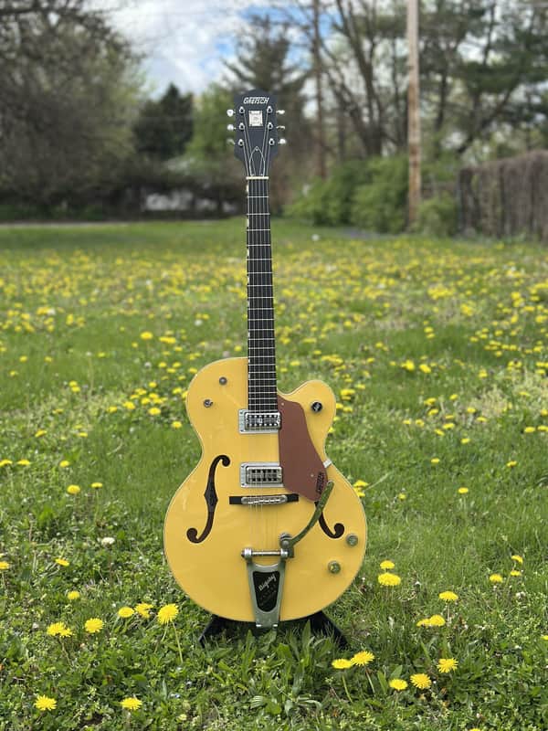 Gretsch G6118T-120 120th Anniversary - Bamboo Yellow image 1