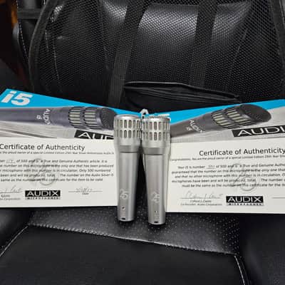 Audix i5 Limited Edition 25th Anniversary Edition NEW OLD STOCK (1 of 2) image 1