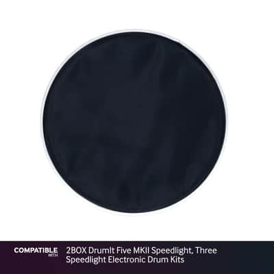 Black 10" Mesh Drum Head for 2BOX DrumIt Five MKII Speedlight, Three Speedlight image 1