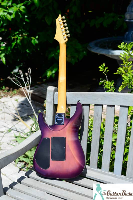 1992 Charvel Jackson CDS-075-SSH STVB (See Through Violet Blue