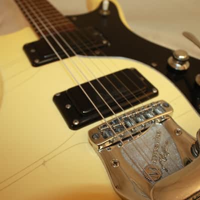 Mosrite Ventures Mark V Guitar 1966 White image 8
