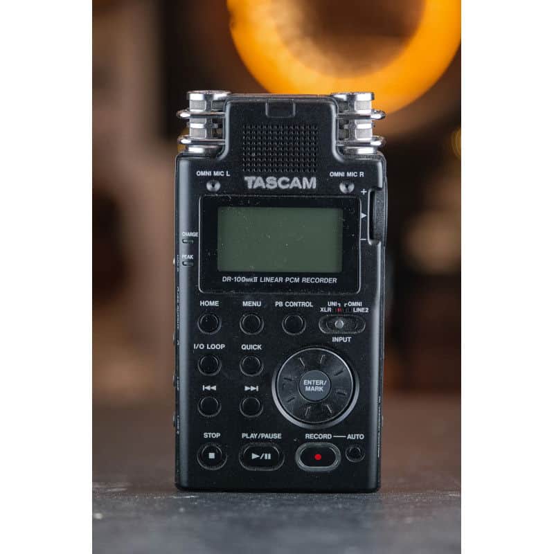 USED Tascam DR-100 MKII Portable Audio Recorder image 1
