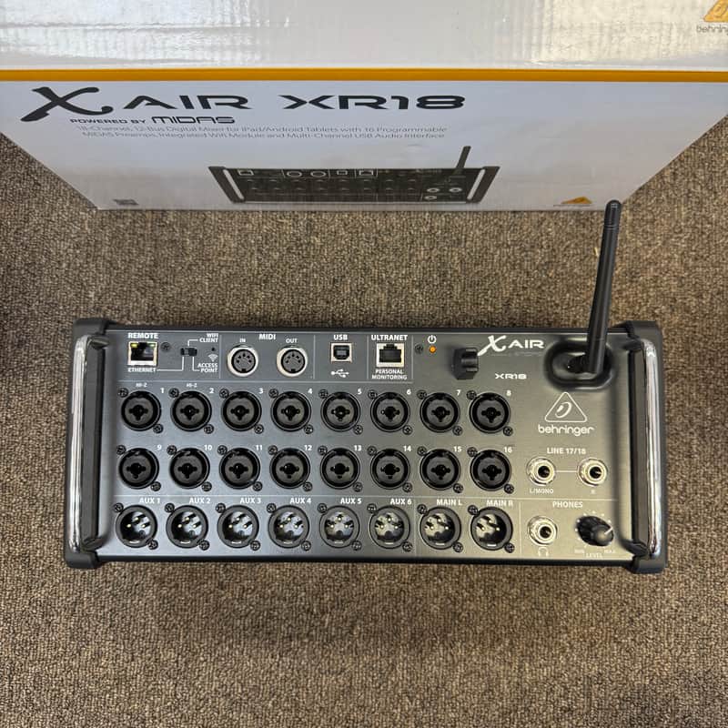 Behringer X Air XR18 Tablet-Controlled Digital Mixer