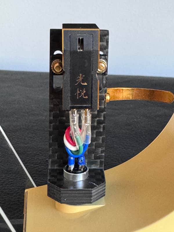 光悦 Koetsu Black Goldline Moving Coil Cartridge Yamamoto HS-4 Headshel