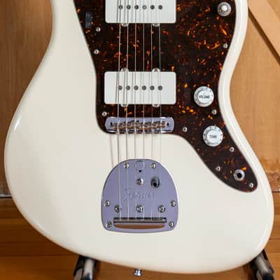2014 Fender Japan Jazzmaster 62 Vintage Reissue Olympic White Tortoishell - cool MIJ! image 3