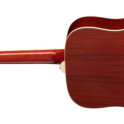 Epiphone Hummingbird Studio Acoustic-Electric Guitar - Faded Cherry image 7