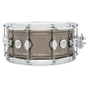 DW Design Series Snare, 6.5x14, Black Nickel Over Brass w/Chrome Hardware