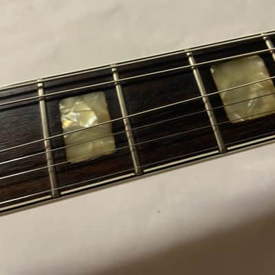 Teisco Hollow Body Electric Guitar MIJ Japan 1970s Sunburst image 10