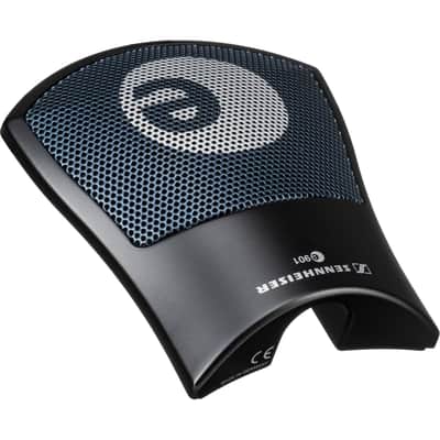 Liquid Audio Sennheiser E 901 Boundary Condenser Microphone Bundle w/Pig Hog PHM10 8mm Mic Cable Polishing Cloth image 2