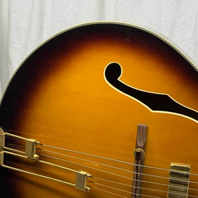 Epiphone Emperor Archtop Hollowbody Guitar with Case 1996 - Antique Sunburst image 5