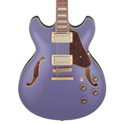 Ibanez AS73G-MPF Artcore Metallic Purple Flat + NEW image 1