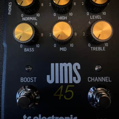 TC Electronic Ampworx Vintage Series JIMS 45 2023 - Present - Black image 4