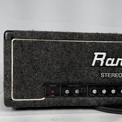 Randall RC235DS Stereo Chorus 60 Watt Electric Guitar Amplifier Head 1990’s - Grey Carpeted image 2