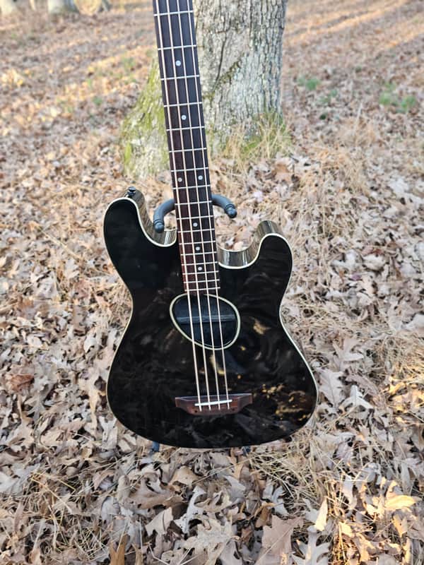 Kramer Ferrington Acoustic Electric Bass KFB-2 89-90 Gene Simmons