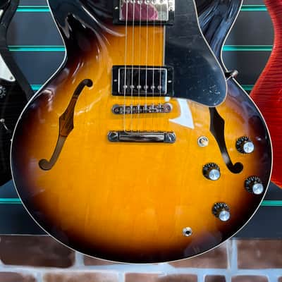 Gibson ES-335 60’s Vintage Burst Semi-Hollow Electric Guitar image 3