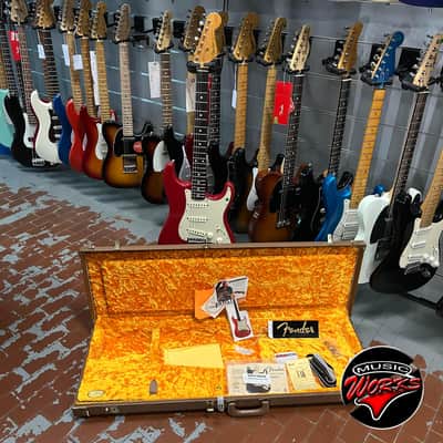 Fender   Mark Knopfler Stratocaster Hot Rod Red 2003 image 9