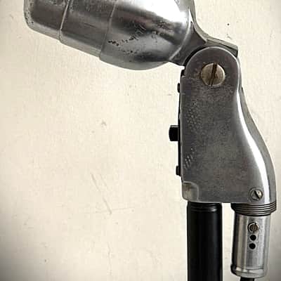 Vintage 1950’s Electro Voice 630 Dynamic Microphone, working, stand w/cable image 8