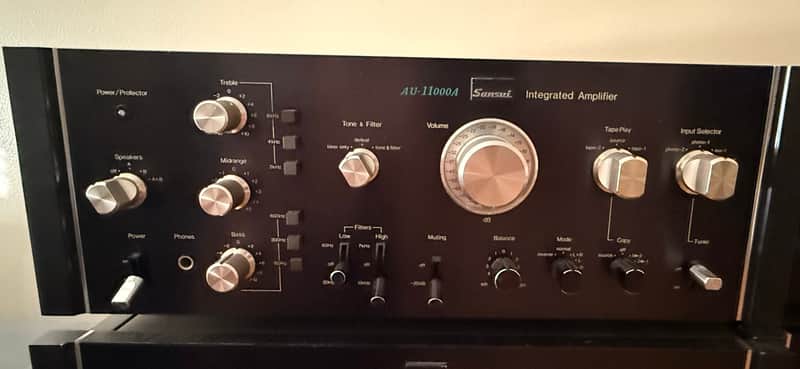 Sansui AU 11000A 1978-1980 - Black