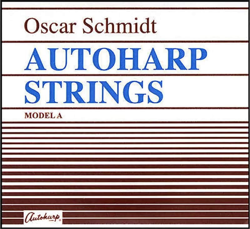 Oscar Schmidt ASA Type A Loop End Auto Harp String Set image 1