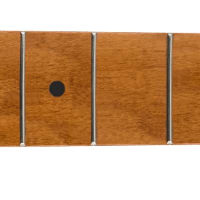 Fender 50's Modified Esquire Neck 22 Narrow Tall Frets 9.5" U Shape Roasted Maple image 1