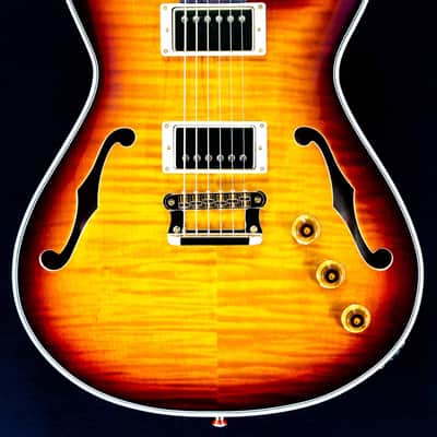 Knaggs Guitars - Influence Chena - Duanne Allman Burst -Hollowbody - OHSC - Call for Best Price !!! image 5