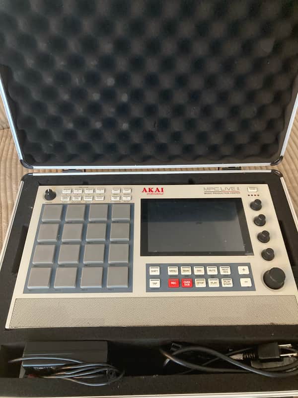 Akai MPC Live II Standalone Retro Edition 2020 - Grey + Analog Hard Case image 1