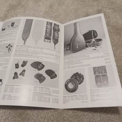 Vintage 1970's Ovation Guitar Accessories Catalog! Rare, Original Paperwork, Case Candy! image 3