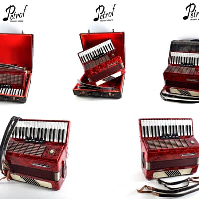 TOP Quality, German Made Piano Accordion Weltmeister Stella 48 bass, 5 switches+Original Hard Case&Shoulder Straps - Accordian, Fisarmonica image 24
