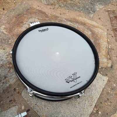TWO Roland PD-120 WHITE and TWO pd-100" 10" Mesh Head V Drum PD120 image 6