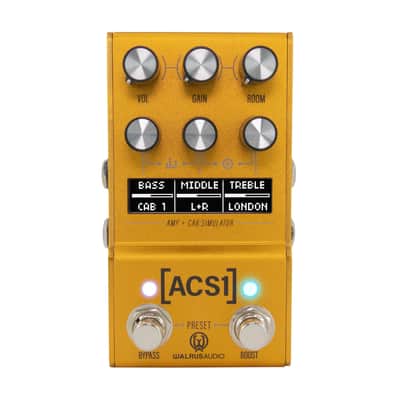 Walrus Audio Mako Series MkII: ACS1 Amp + Cab Sim image 1