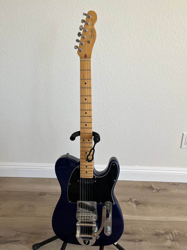 Fender telecaster 1993 - blue/black image 1