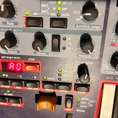 Nord Lead 2X 49-Key 20-Voice Polyphonic Synthesizer 2003 - 2013 - Red image 5